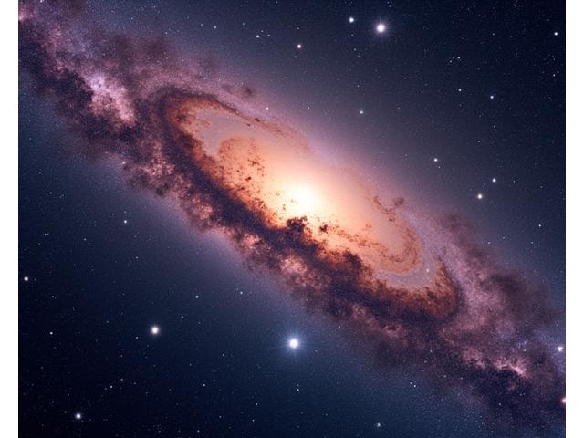 A breathtaking astrophotography image of the Milky Way galaxy, showcasing vivid colors and intricate details