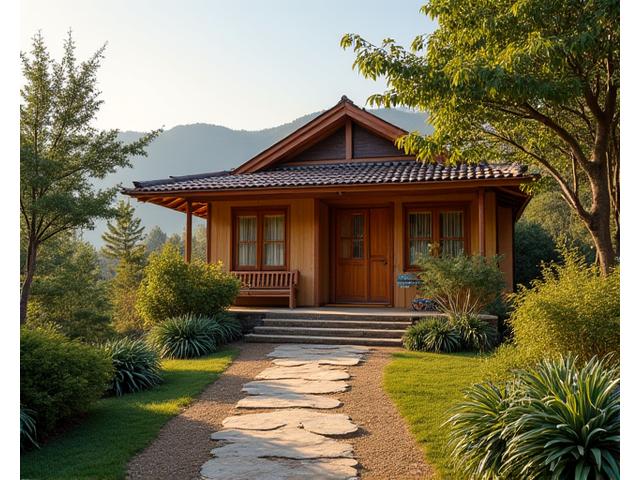 Traditional homestay architecture